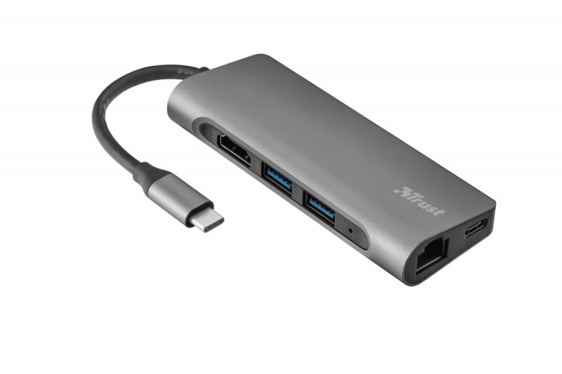 TRUST DALYX 7-IN-1 USB-C ADAPTER - obrázek produktu