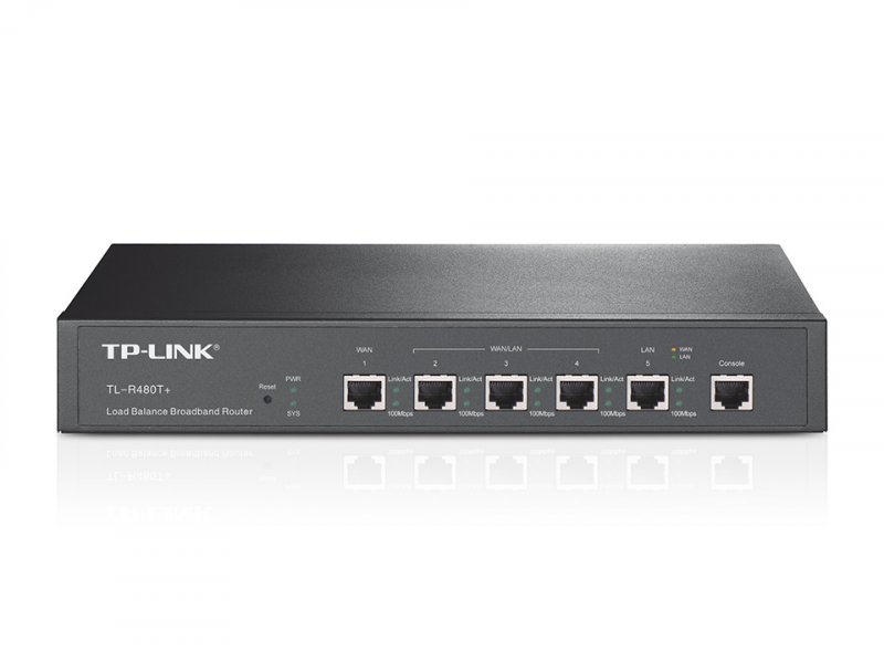 TP-Link TL-R480T+ Širokopásmový router s rozdělováním zátěže, Multi-WAN - obrázek produktu