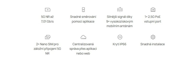 TP-Link ER701-5G-Outdoor Gateway Omada SDN - obrázek č. 5
