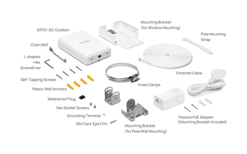 TP-Link ER701-5G-Outdoor Gateway Omada SDN - obrázek č. 7