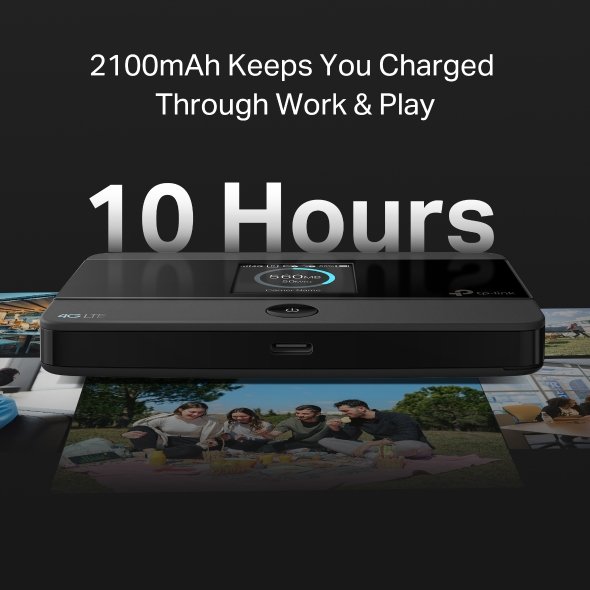 TP-Link M7352 150Mbps 4G LTE Mobile Wi-Fi - obrázek č. 3