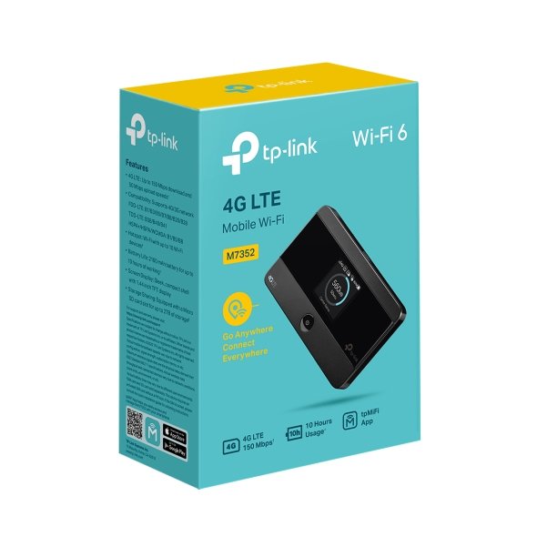 TP-Link M7352 150Mbps 4G LTE Mobile Wi-Fi - obrázek č. 4