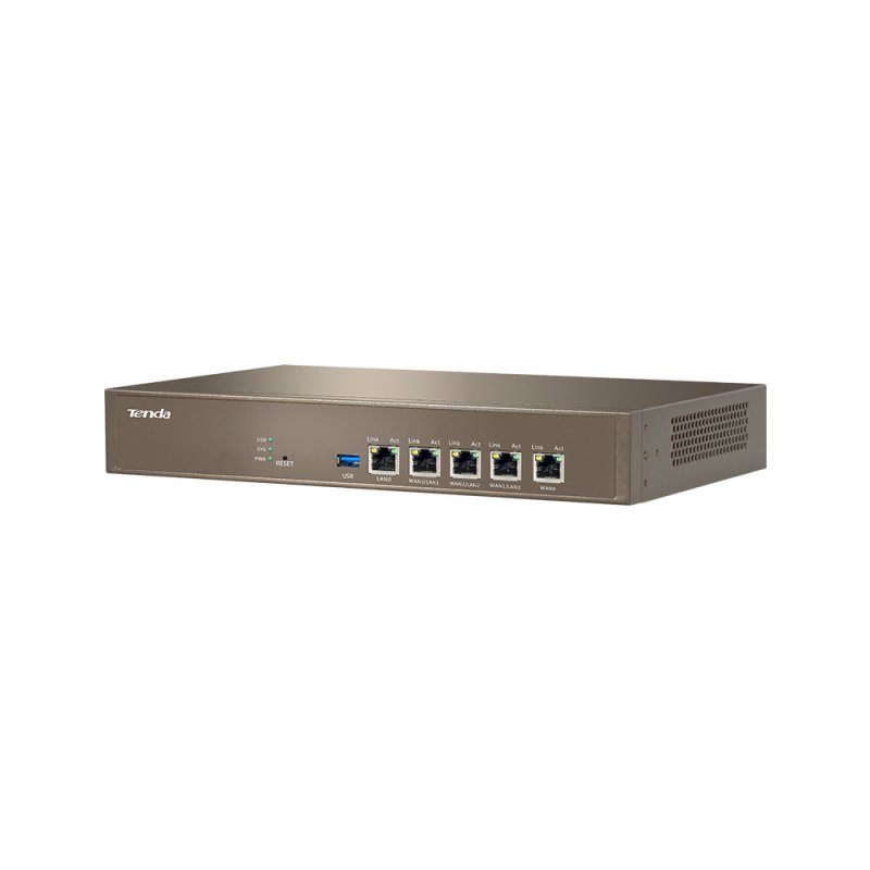 Tenda G1 Enterprise Gigabit MultiWAN Router, 3x GWAN/ GLAN, 1x GLAN, 1x GWAN, Load Balance, VPN - obrázek č. 4