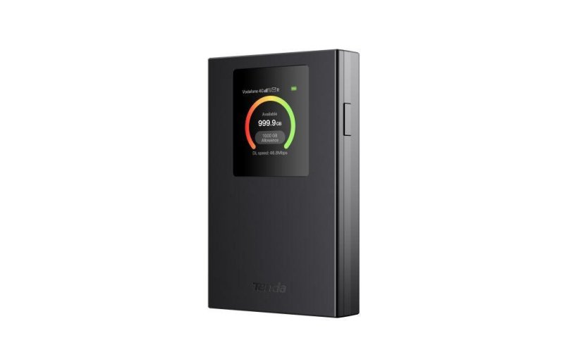 Tenda MF6 - 4G LTE Mobile AX300 Wi-Fi 6 battery modem router, LCD, WPA3, USB-C - obrázek č. 1