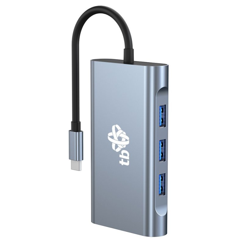 TB Touch USB C 8v1 - HDMI 2x, USB, VGA, RJ45, PD - obrázek č. 4