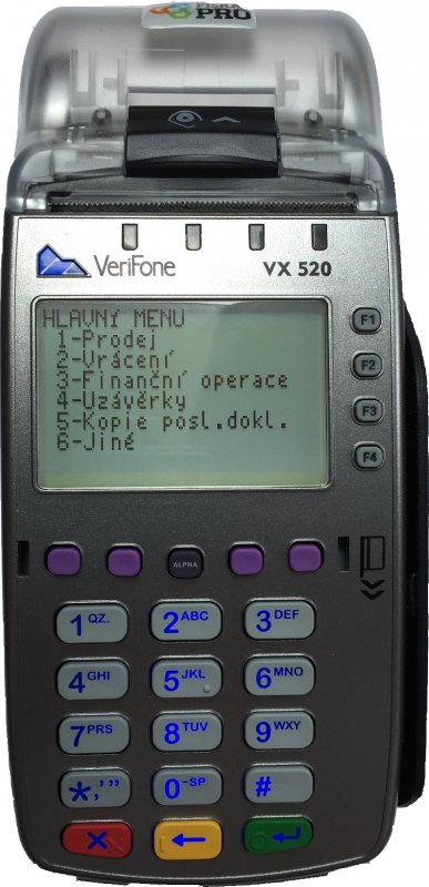 X-POS Platební terminál GPRS/ BAT - obrázek produktu