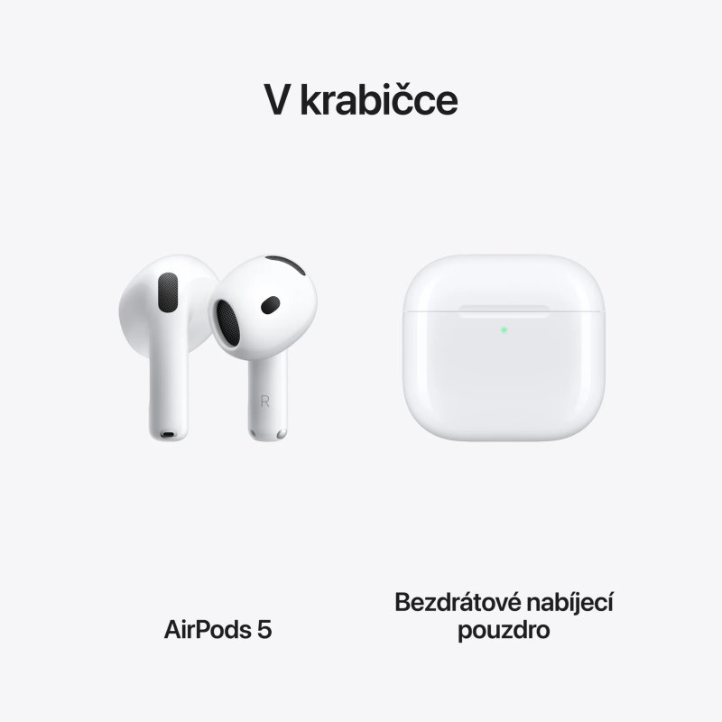 AirPods 5 with Wireless Charging Case  /  SK - obrázek č. 6