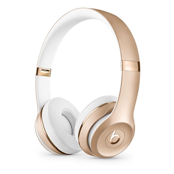 Beats Solo3 Wireless On-Ear Headphones - Gold - obrázek produktu