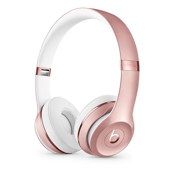 Beats Solo3 Wireless On-Ear Headphones - Rose Gold - obrázek produktu