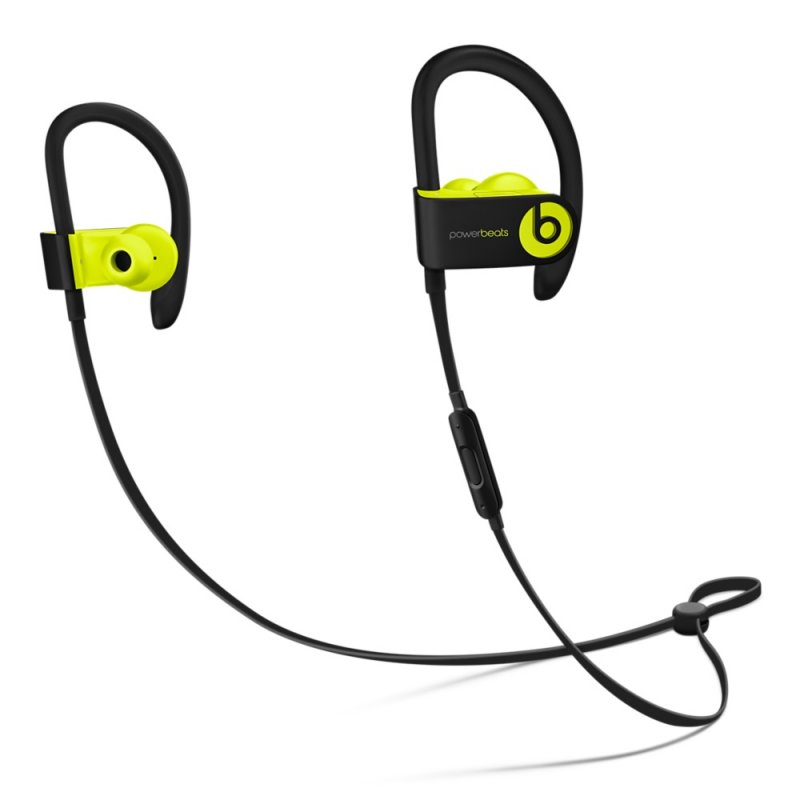 Powerbeats3 Wireless Earphones - Shock Yellow - obrázek produktu