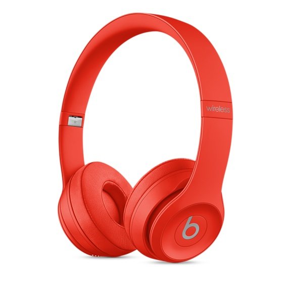 Beats Solo3 Wireless On-Ear Headphones - Red - obrázek produktu