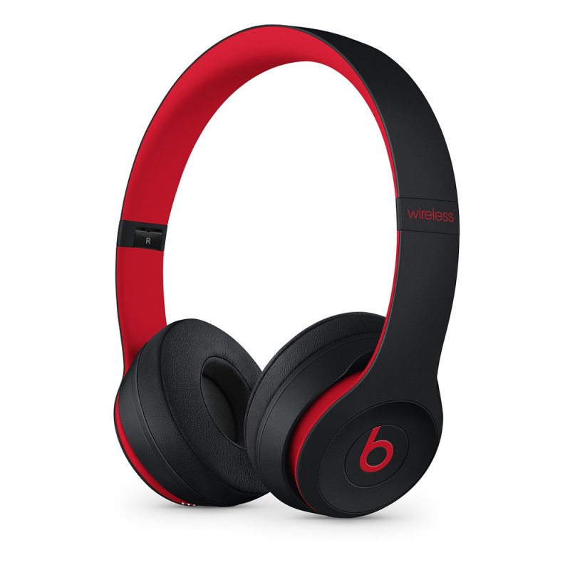 Beats Solo3 Wireless On-Ear HP Defiant Black-Red - obrázek produktu