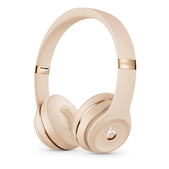 Beats Solo3 Wireless On-Ear HP - Satin Gold - obrázek produktu