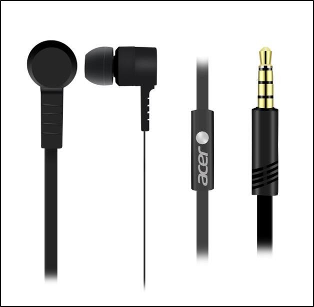 Acer In-Ear sluchátka černé - obrázek produktu