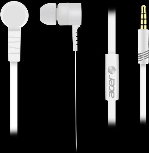Acer In-Ear sluchátka bílé - obrázek produktu