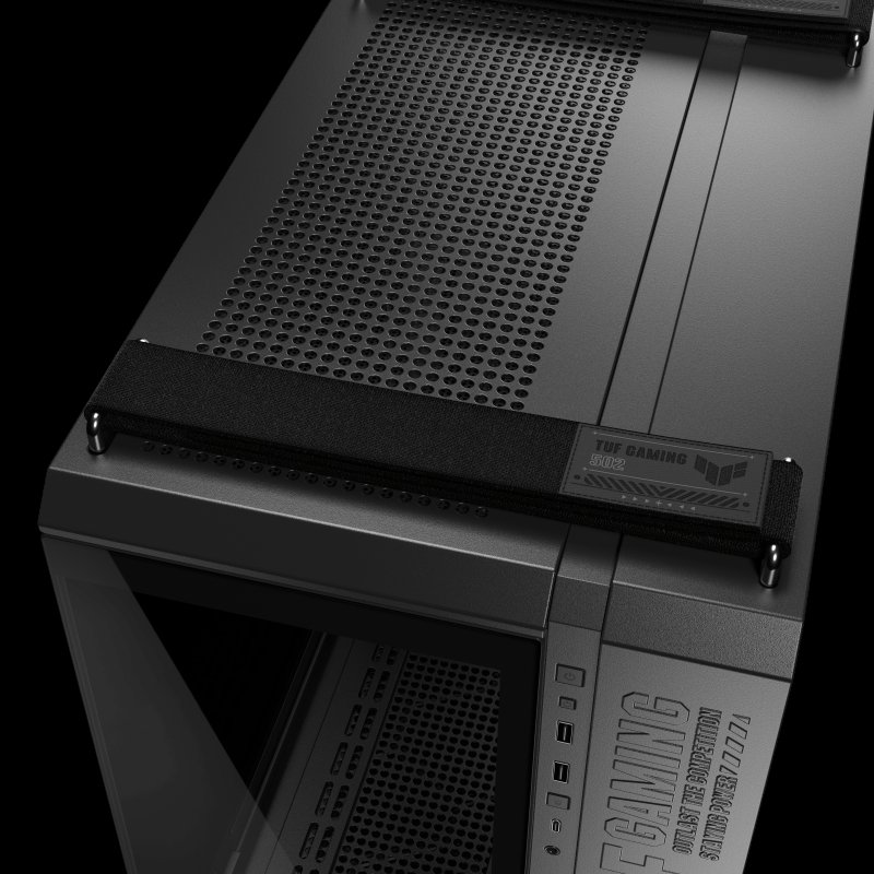 ASUS case GT502 HORIZON BLACK,ARGB, TEMPERED GLASS - obrázek č. 2