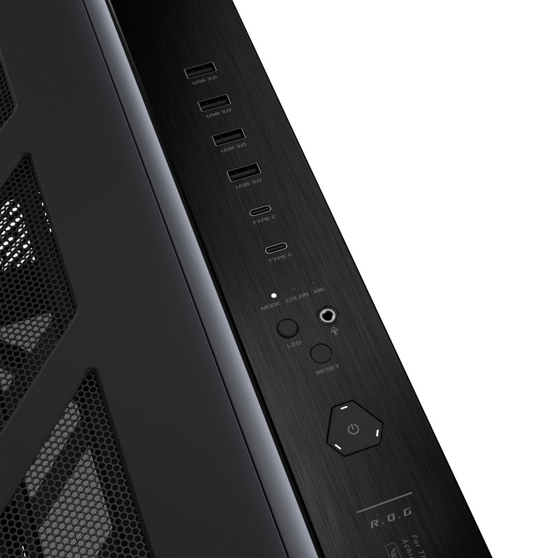 ASUS case ROG CRONOX GR801 CURVE TG ARGB BLACK - obrázek č. 2