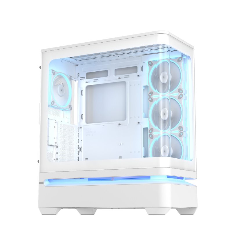 ASUS case PRIME AP304 TG ARGB WHITE - obrázek č. 1