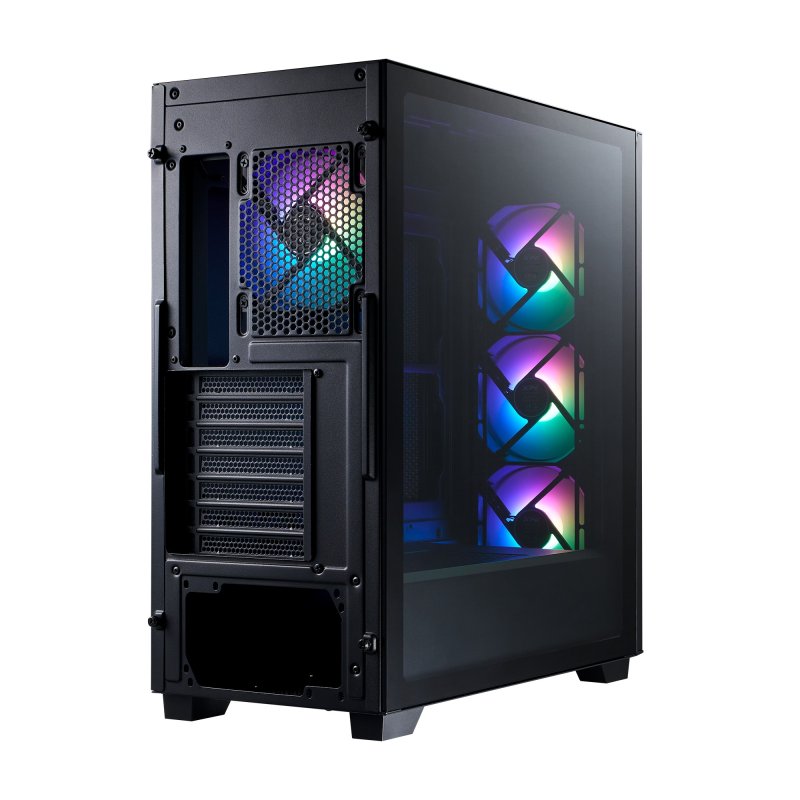 Adata XPG Lander 500 / Midi Tower / Transpar. / Černá - obrázek č. 2