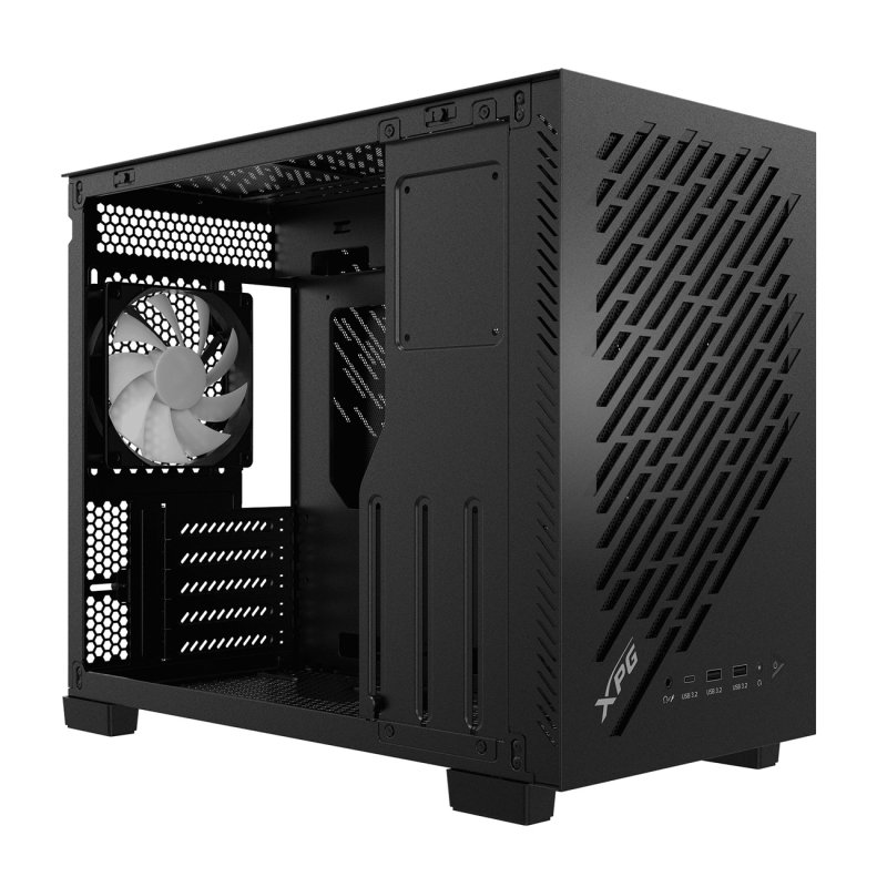 Adata XPG VALOR AIR NANO / Micro ATX / Černá - obrázek č. 2