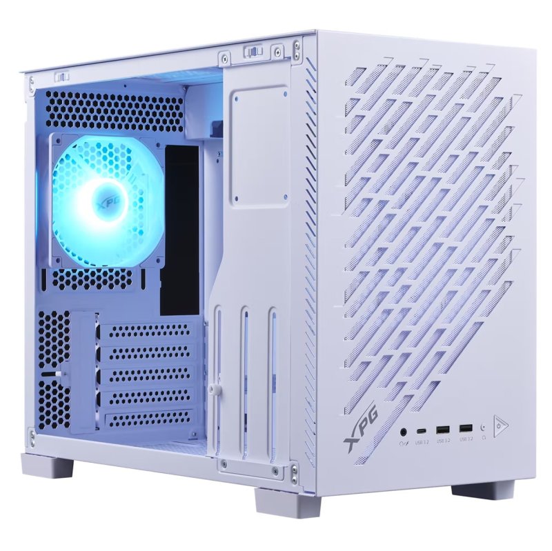 Adata XPG VALOR AIR NANO / Micro ATX / Bílá - obrázek č. 5
