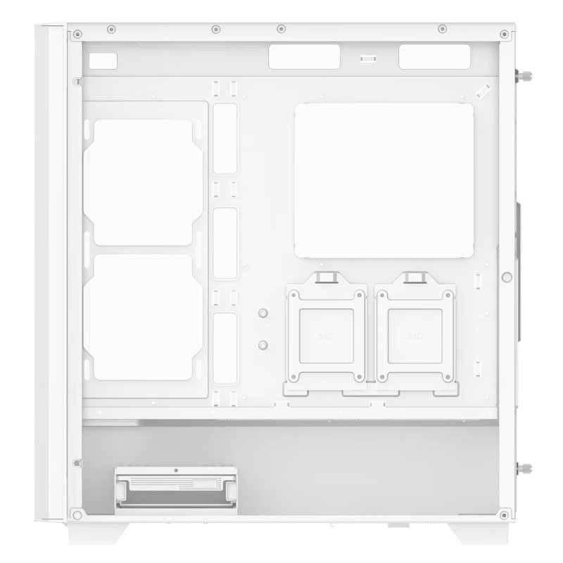 Adata XPG VALOR AIR PRO / Midi Tower / Transpar. / Bílá - obrázek č. 3