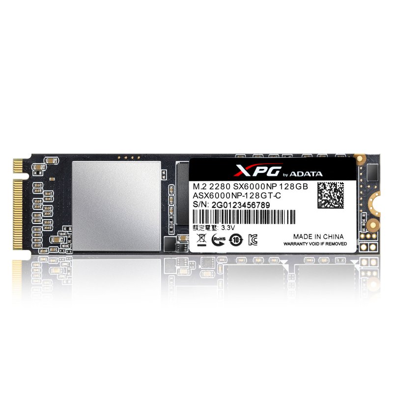 ADATA SSD SX6000 128GB M.2 2280 NVMe - obrázek produktu