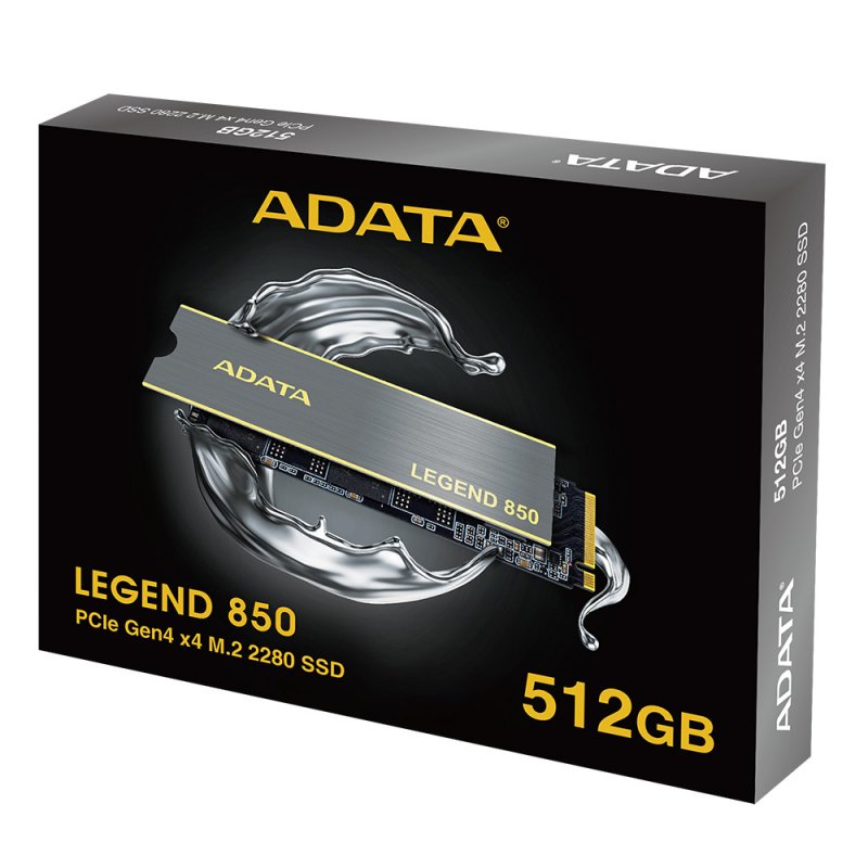 ADATA LEGEND 850/ 512GB/ SSD/ M.2 NVMe/ Zlatá/ 5R - obrázek č. 3