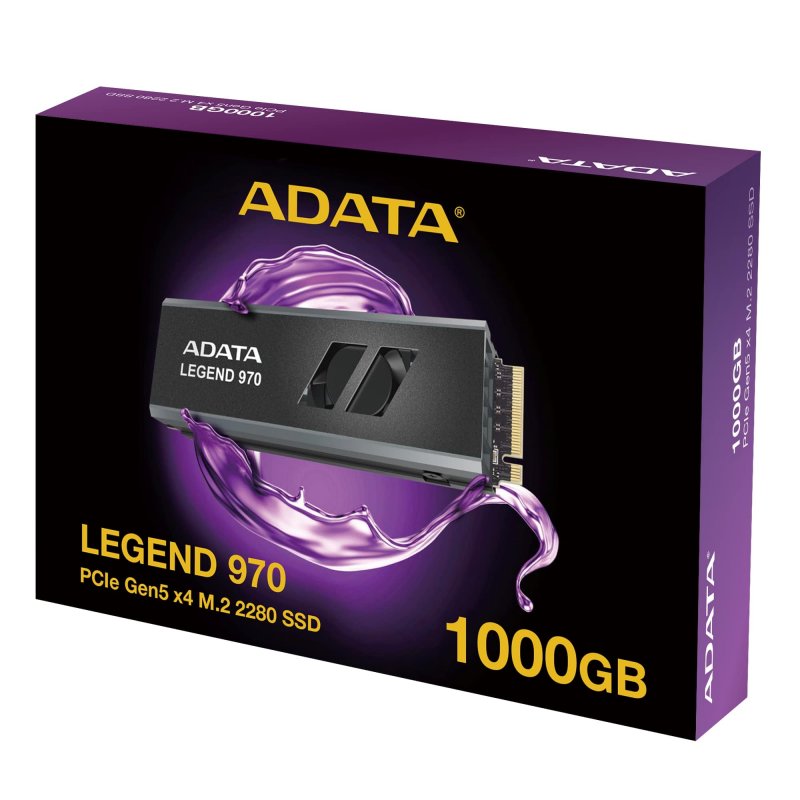 ADATA LEGEND 970/ 1TB/ SSD/ M.2 NVMe/ Černá/ 5R - obrázek č. 3