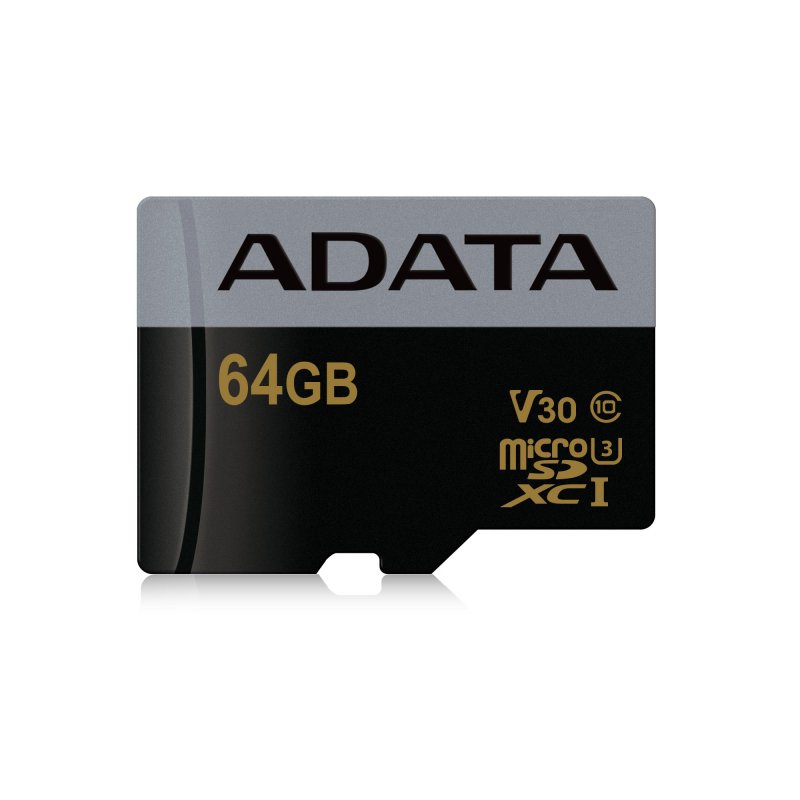 ADATA MicroSDXC 64GB U3 V30G až 95/ 90MB/ s - obrázek produktu