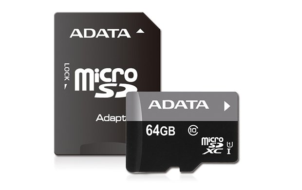 ADATA 64GB MicroSDXC Card+USB micro readerClass 10 - obrázek produktu