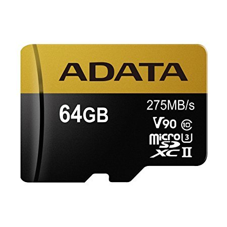 ADATA 64GB MicroSDXC UHS-II U3 bez adapteru - obrázek produktu
