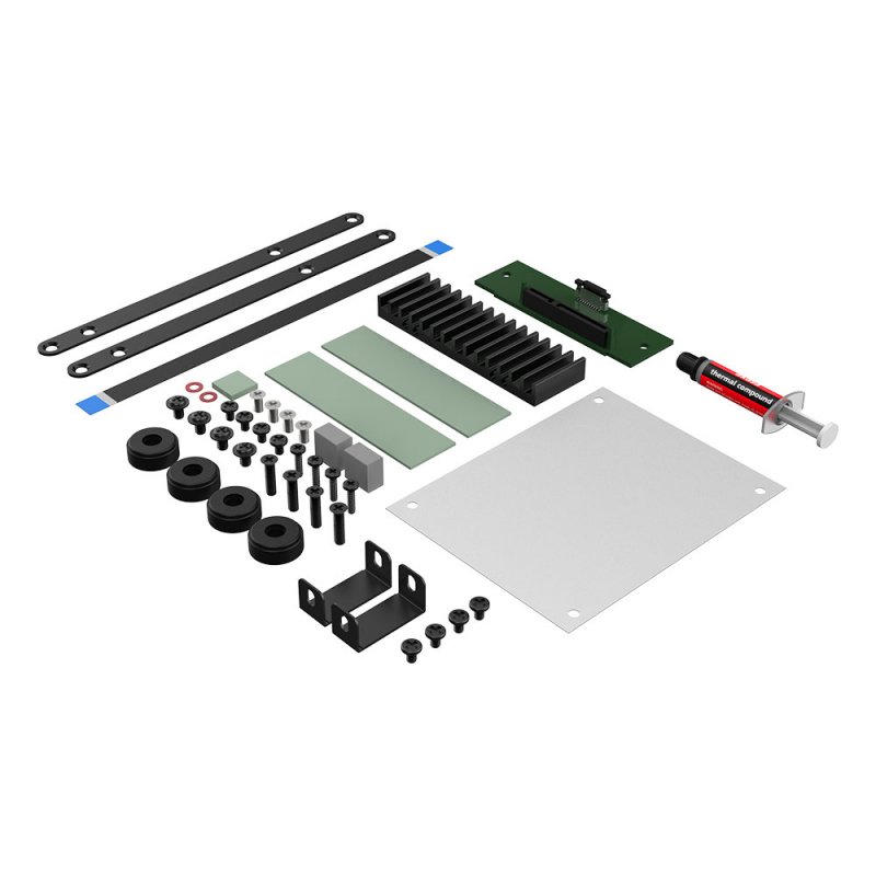 AKASA Maxwell AC Pro / UCFF 4" x 4" / Černá - obrázek č. 4