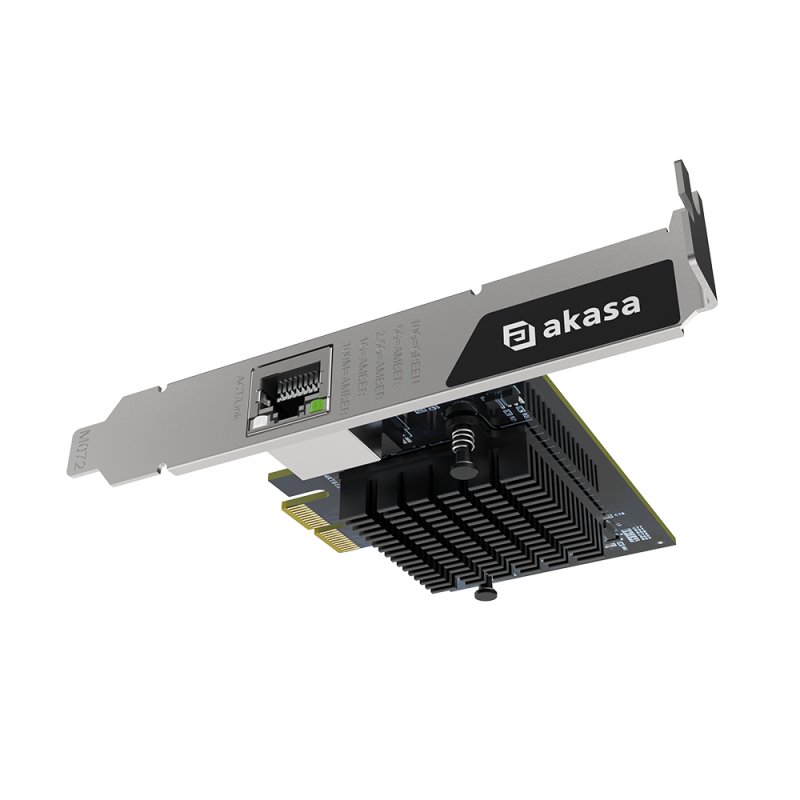 AKASA 10 Gigabit PCIe síťová karta - obrázek produktu
