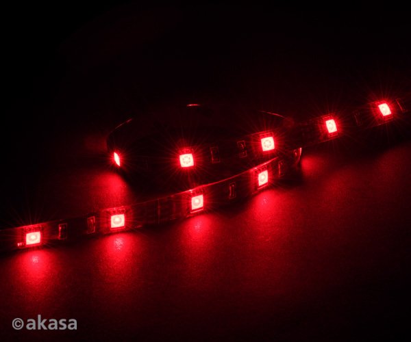 AKASA - LED páska-magnetická - červená Vegas M - obrázek produktu