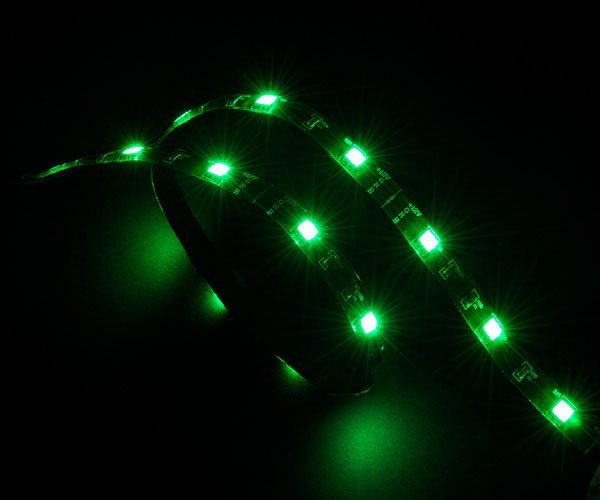 AKASA - LED páska - zelená Vegas 50 cm - obrázek produktu