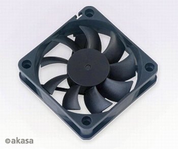 přídavný ventilátor Akasa 60x60x15 black OEM - obrázek produktu