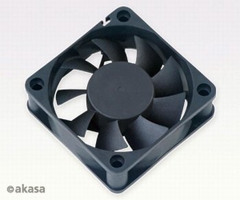 přídavný ventilátor Akasa 60x60x20 black OEM - obrázek produktu