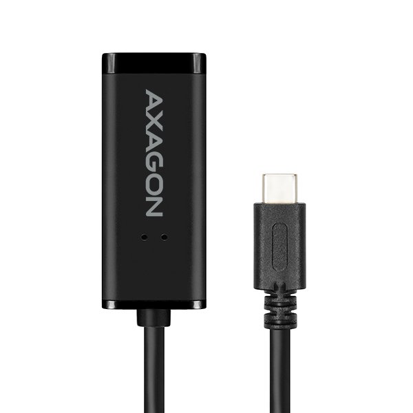 AXAGON ADE-SRC, USB-C 3.2 Gen 1 - Gigabit Ethernet síťová karta, auto instal, černá - obrázek č. 3