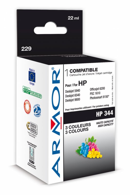 Armor ink-jet pro HP DJ 5740 22ml C9363E Color - obrázek produktu