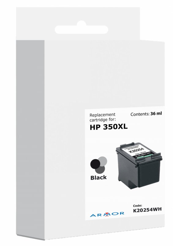 Armor ink-jet pro HP OJ 5780 (CB336EE), 36ml, B, bílá krabička - obrázek produktu