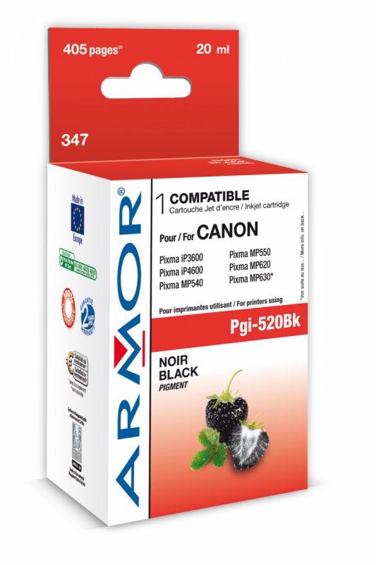 Armor ink-jet pro Canon iP4600, (PGI520-Bk), K12464 - obrázek produktu