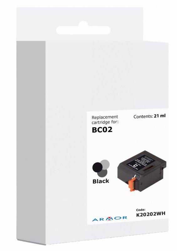 Armor ink-jet pro Canon BJ 200 (BC02), 27ml, B - bílá krabička - obrázek produktu