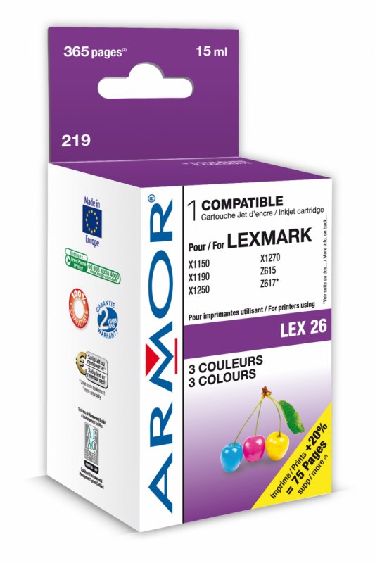 Armor ink-jet Lexmark Z13/ Z23/ Z25 10N0026 Color - obrázek produktu