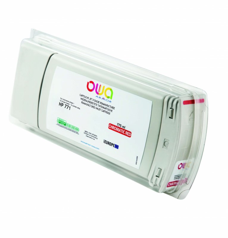 OWA Armor nk-jet kompatibilní s HP DJ Z 6200 red, 775ml, komp.s B6Y08A - obrázek produktu