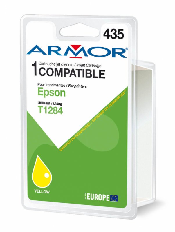 Armor ink-jet pro EPSON C13T12844012, žlutá/ yellow - obrázek produktu