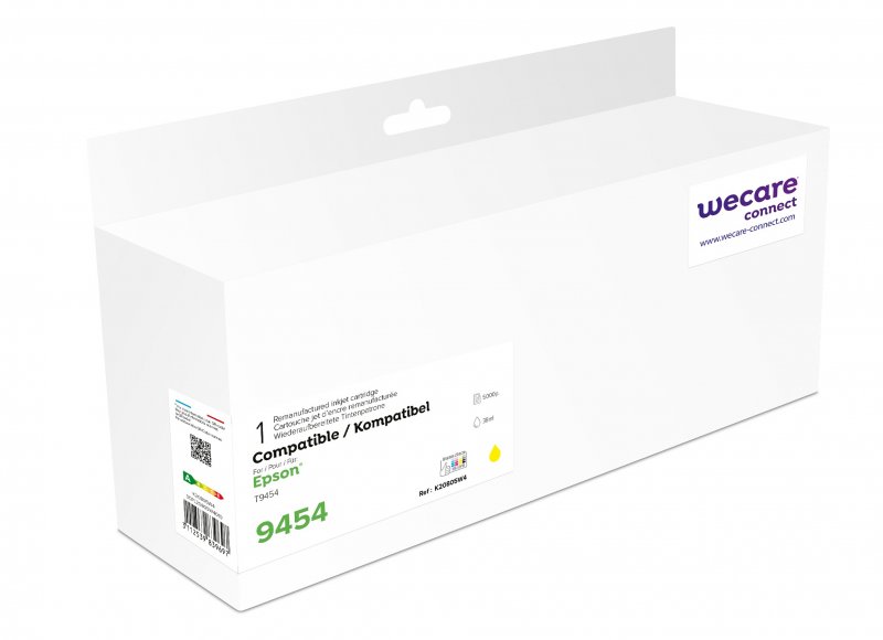WECARE ARMOR ink kompatibilní s Epson C13T945440, žlutá/ yYellow - obrázek produktu