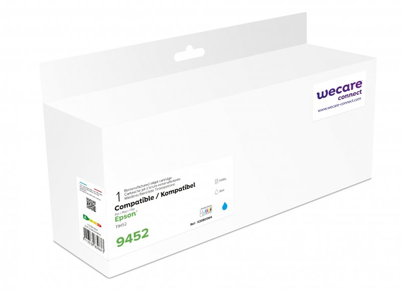 WECARE ARMOR ink kompatibilní s Epson C13T945240, modrá/ cyan - obrázek produktu
