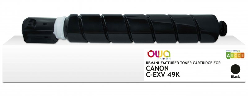 OWA Armor toner kompatibilní s Canon C-EXV49K, 36000st, černá/ black - obrázek produktu