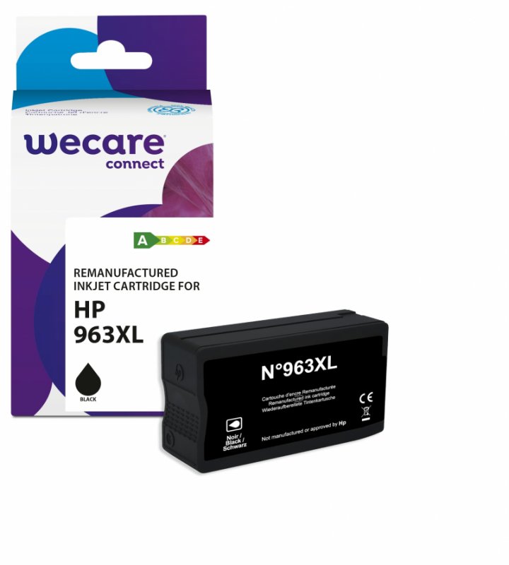 WECARE ARMOR ink kompatibilní s HP 3JA30AE, (963XL), černá/ black - obrázek produktu